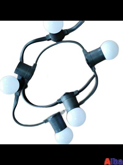 Белт-лайт 2 жилы, 15 см, ЧЕРНЫЙ, метражом