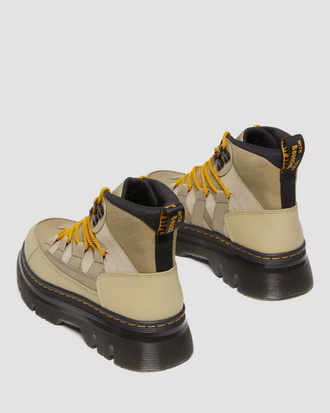 Ботинки Dr Martens Boury Leather Pale Olive