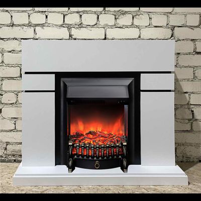 Электрокамин Лондон WT с очагом Fobos