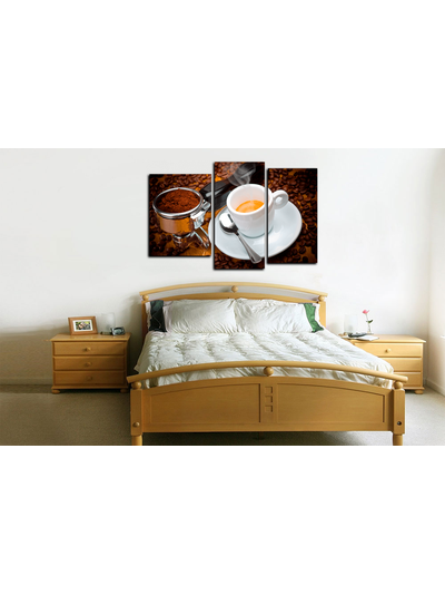 Модульная картина "Кружечка кофе"