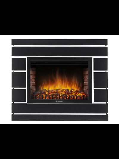 Портал Firelight Moderno 30 шпон чёрный дуб