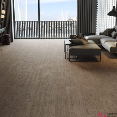 SPC ламинат Art Stone Unioca Дуб Мару ASU 804 в интерьере гостиной