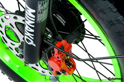 Электровелосипед Minako F11 Dual Салатовый