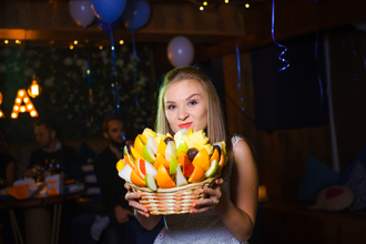 Фруктовый букет "Осенний вечер"