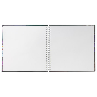 Скетчбук, белая бумага 120 г/м2, 210х210 мм, 60 л., гребень, "Будем рисовать", A258101