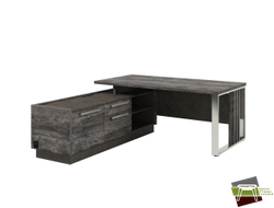 Стол Z-418л.1000 левый с блоком розеток