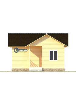 Б-07  ГАБАРИТНЫЕ РАЗМЕРЫ: (5,5Х6М) 1 ЭТАЖ, ОБЩАЯ ПЛОЩАДЬ: 30М²