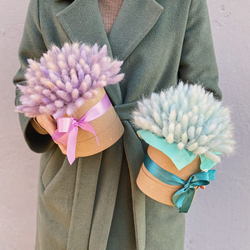 Коробочка из лагуруса