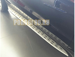 Пороги OEM на Mercedes-Benz GLE Coupe (2015-2019)