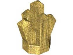 Rock 1 x 1 Crystal 5 Point, Pearl Gold (52 / 4516816 / 6174085)