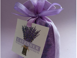 Арома саше с вставкой из органзы