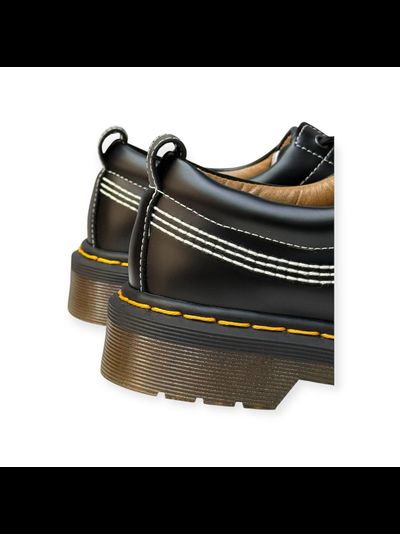 DR. MARTENS LOWELL DERBY SHOES BLACK