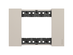 Bticino KA4803KM, Рамка 3 модуля, песок, Living Now