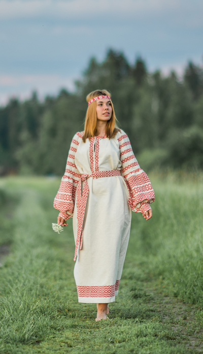 Платье-рубаха "Для медитаций" (46)