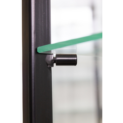 (TSV 19) Витрина островная стеклянная