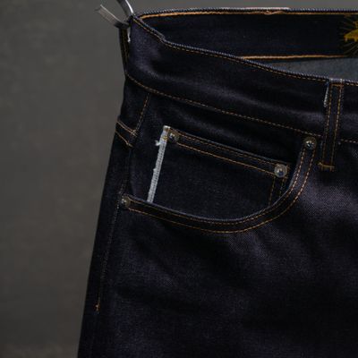 Джинсы =Brave Star= Strongman 16.5oz 'Blue Blood' Selvage Denim