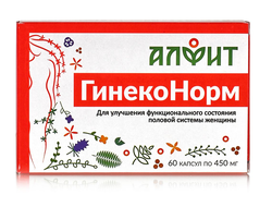 ГинекоНорм. Женское здоровье. 60 капсул по 0,45 г