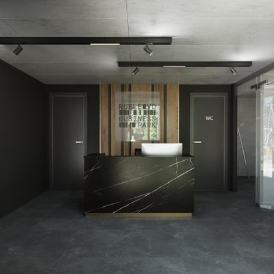 Декоративные панели имитирующие бетон из МДФ с покрытием "микроцемент"