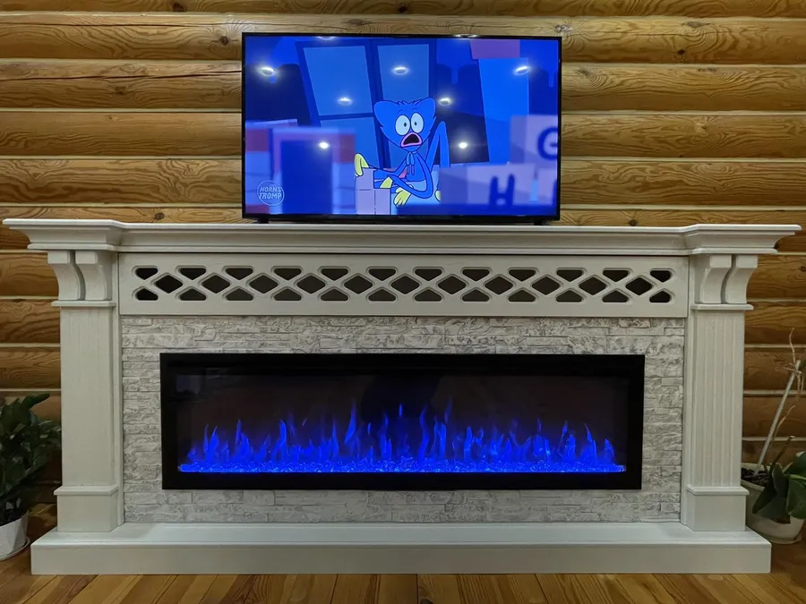 Линейный камин электричесский Асгард