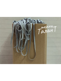 Латексная резинка, цв. Черный (упаковка), 0,8 см.*0,5 мм.