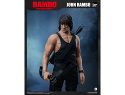 Джон Рэмбо в черном (Сильвестр Сталлоне)  - Коллекционная ФИГУРКА 1/6 scale John Rambo 2.0 (3Z03280W0) - Threezero