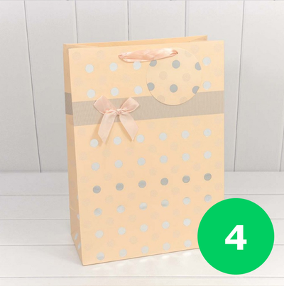 Пакет подарочный "Леди" (микс), 32*45*15см