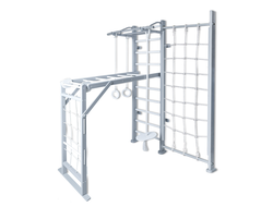 ДСК PERFETTO SPORT "Scala in legno con rete 2" grigio PS-130 купить в Воронеже