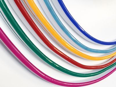 Гибкий светодиодный неон 2835 120LED/m 4.5х13х5000мм 12V IP67 LIGHT BLUE