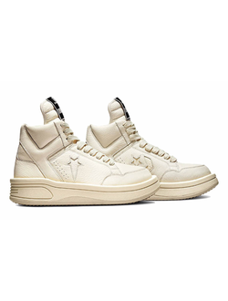 Кеды Converse x Rick Owens DRKSHDW DRKSTAR Turbodrk Weapon белые высокие