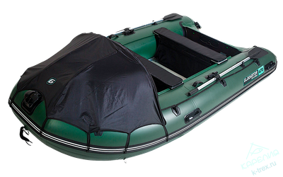 Лодка ПВХ Gladiator Professional D470AL с алюминиевым полом