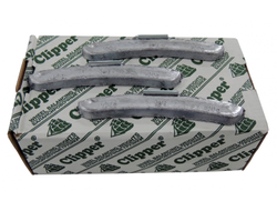 Грузики балансировочные для стальных дисков 100 г, 25 шт. CLIPPER 02100