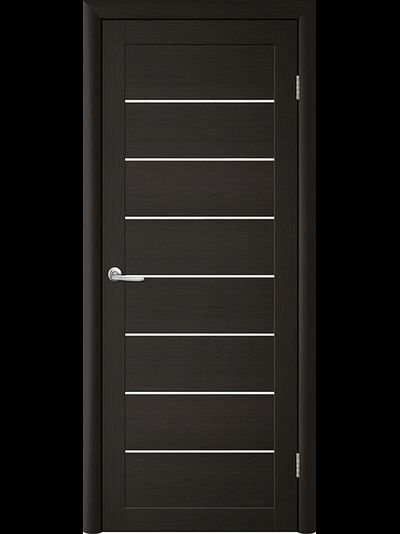 Межкомнатная дверь Т1 темная Лиственница