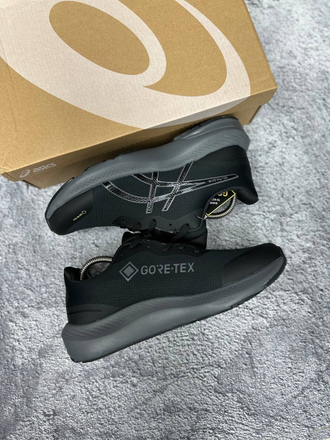 Asics Gel Pulse 14 Gore-Tex Black Grey Утепленные