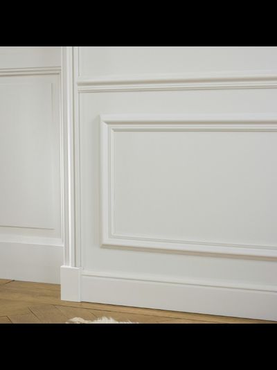 Плинтус ORAC Decor SX173, дюрополимерный, влагостойкий, ударопрочный, под покраску, длина 2 метра