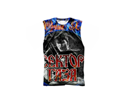 Майка 3D с полной запечаткой Сектор Газа, Юрий Хой №17