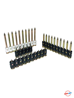 Гвозди по бетону для монтажных пистолетов Toua 2.7x40 smooth EG