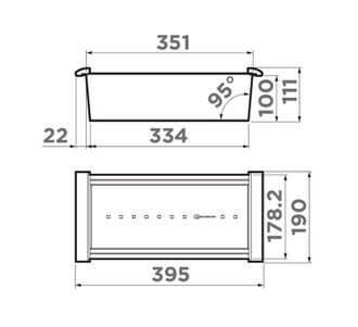 КОЛАНДЕР OMOIKIRI CO-05 LG (4999058) СВЕТЛОЕ ЗОЛОТО