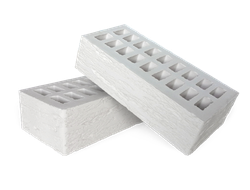 Кирпич облицовочный Белый Rock 1 NF 250х120х65 М125-200 Красная гвардия