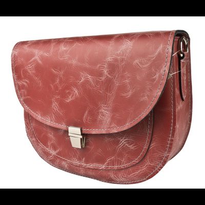 Кожаная женская сумка Amendola red (арт. 8003-08)