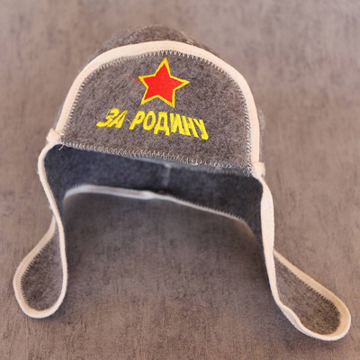 Шапка банная "УШАНКА"