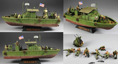 Сборная модель: (Tamiya 35150) Американский водометный патрульный катер PBR31MkII