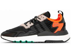 Adidas Nite Jogger Black And Orange