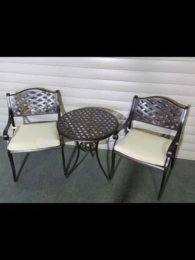 Комплект мебели из алюминия Paris 60