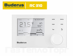 Пульт управления Buderus RC310 (белый), арт. 7738111128