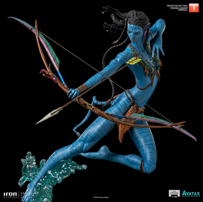 Нейтири ("Аватар: Путь Воды") - КОЛЛЕКЦИОННАЯ СТАТУЯ 1/10 Neytiri BDS Avatar (AVAT80122-10) - Iron Studios