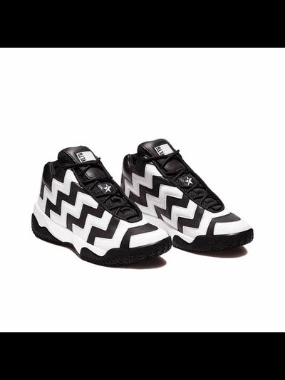 Кроссовки Converse VLTG Mid черно-белые высокие