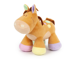Мягкая игрушка лошадка Тося
