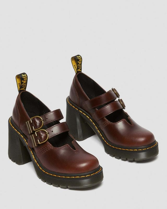 Ботинки Dr. Martens Heel Eviee Dark Brown