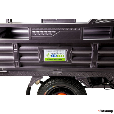 Грузовой электротрицикл Rutrike D2 1500 60V1000W черный