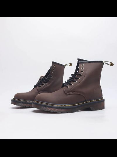 DR. MARTENS 1460 SERENA Y - YOUTH LACE BOOT BROWN